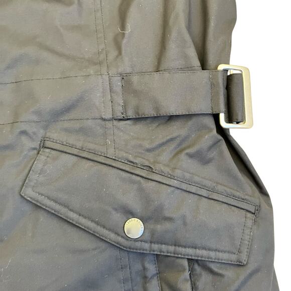 Eddie Bauer Womens Sz L Superior III Stadium Parka Down Filled Waterproof Black - Picture 10 of 16